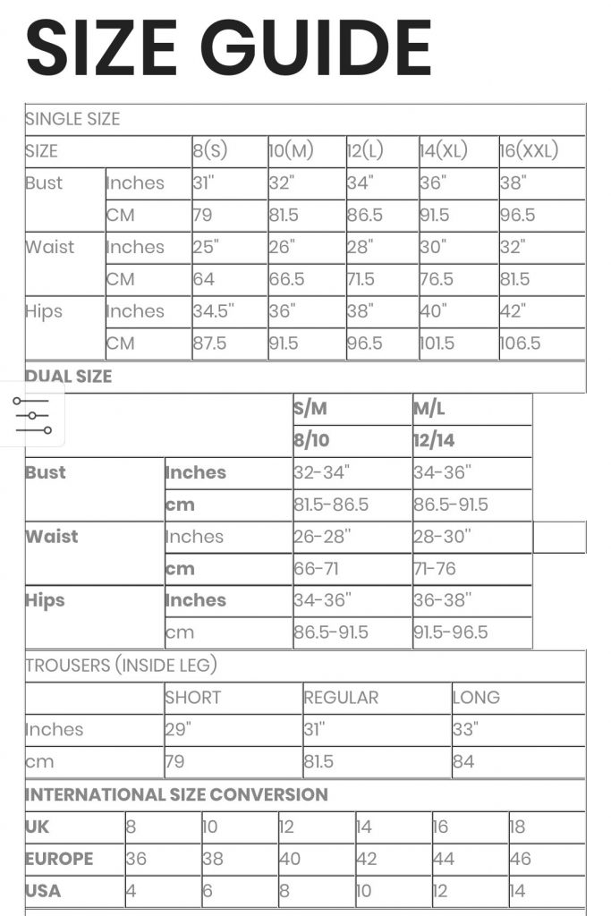 Size Guide | Queenbabes
